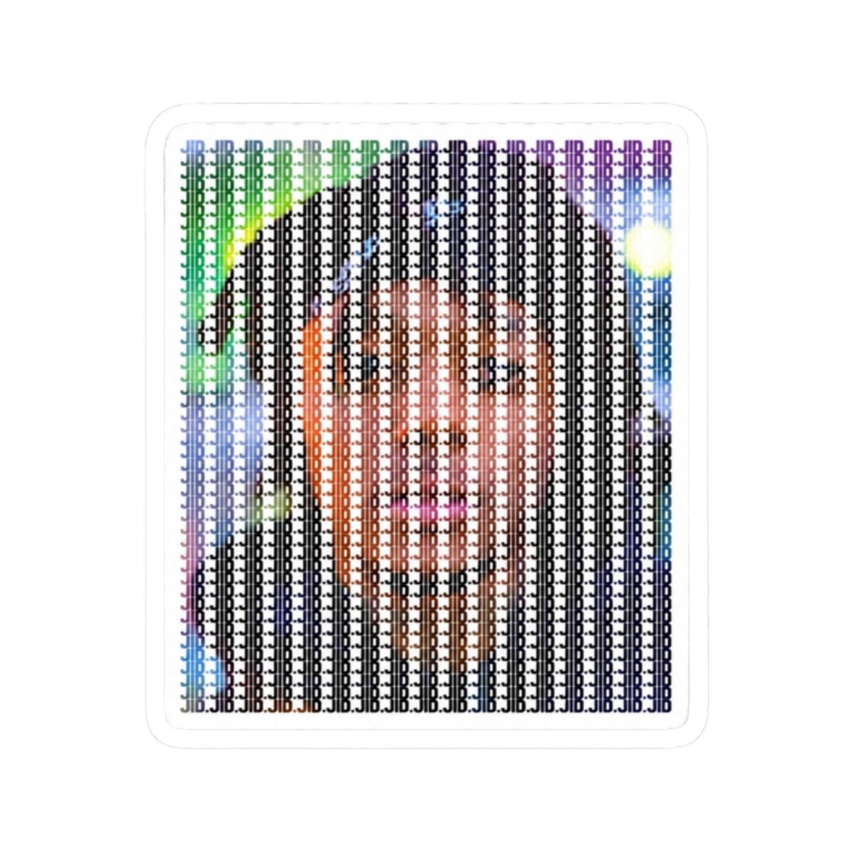 JID See-Thru Text - alternate angle 3, merchandise